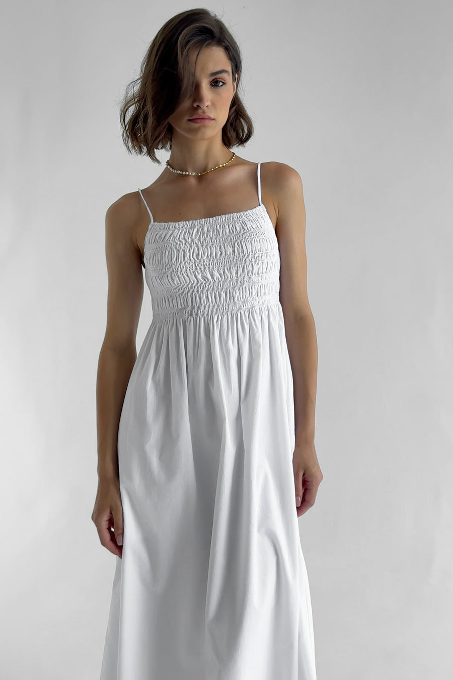 Stella Dress - White