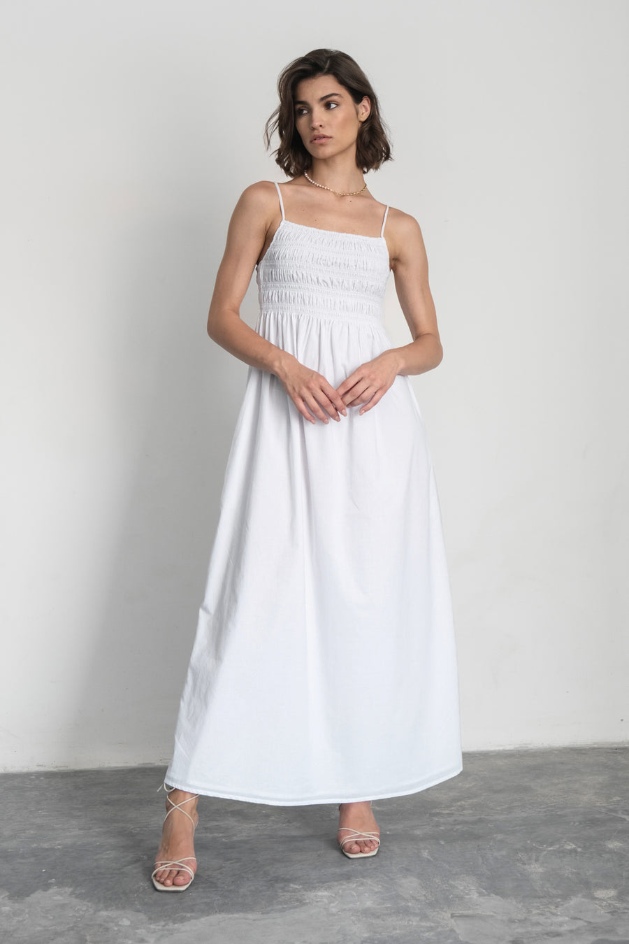 Stella Dress - White