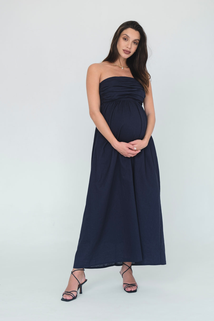 Leoni Dress - Deep Blue