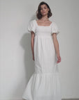 Malva Dress - White