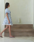 Amie Dress - Blue Peony